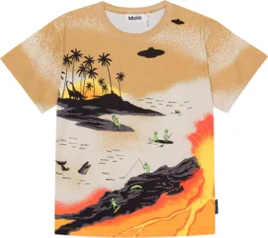 Boys Tops | Riley Alien Tourist T-Shirt | Molo
