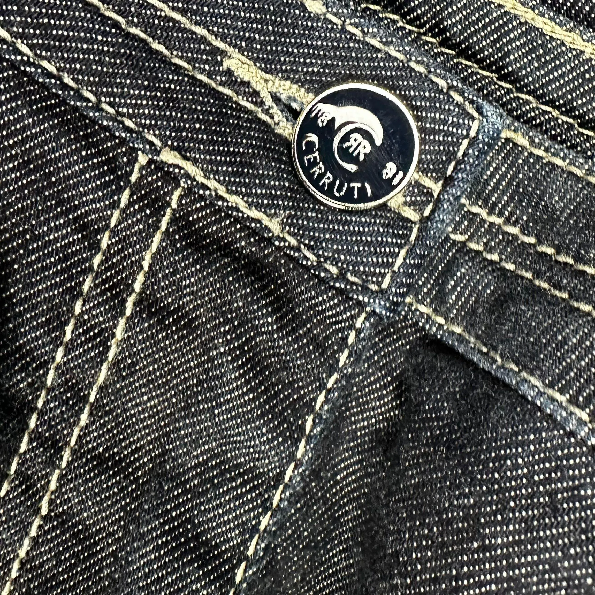 Cerruti 1881 Italy Denim Capri Jeans- Size 28