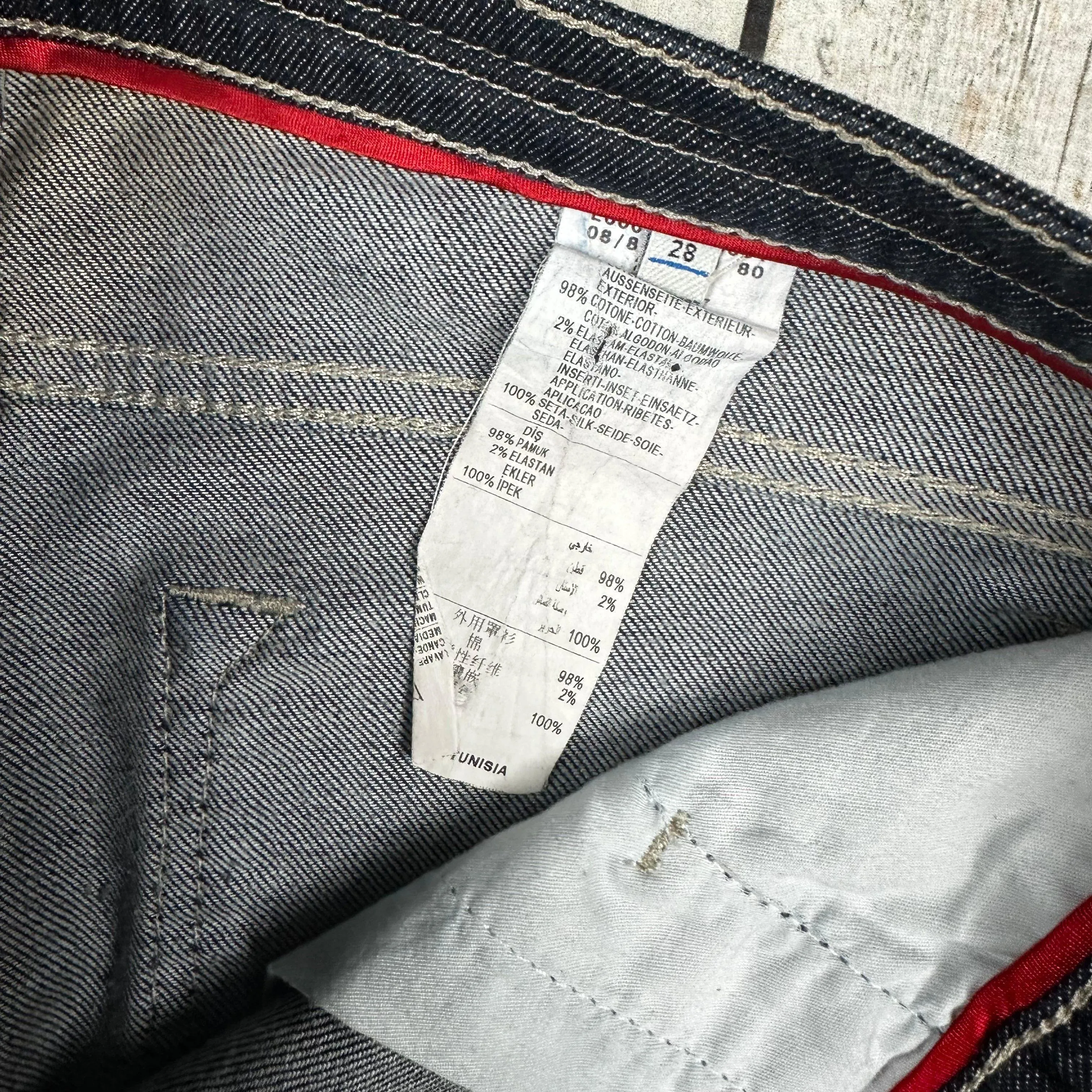 Cerruti 1881 Italy Denim Capri Jeans- Size 28