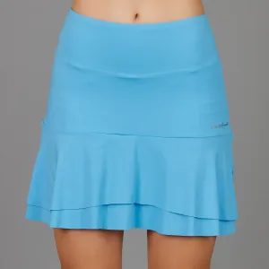 Cyan Long Basic Skort (sky blue)