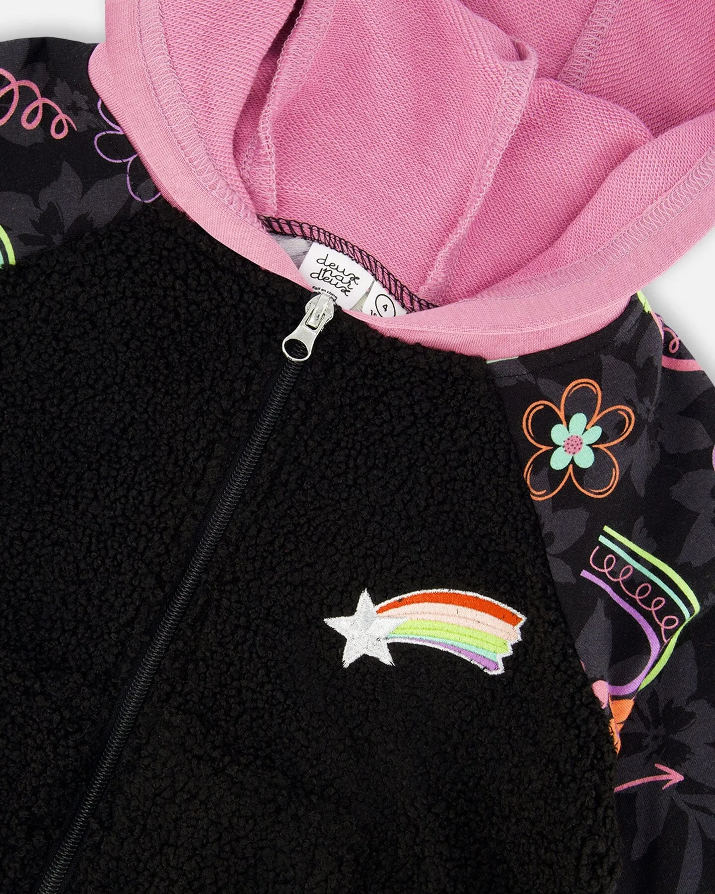 Girls Heart/Flower Hoodie