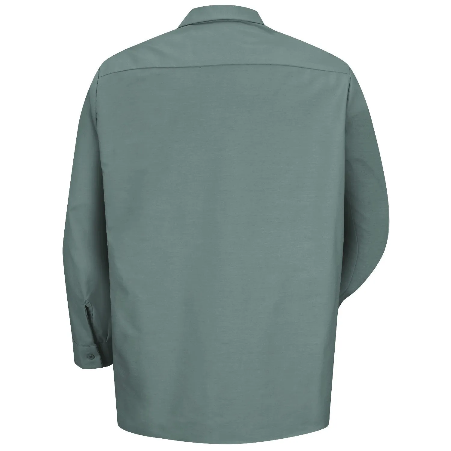 Industrial Work Shirt Long Sleeve - Light Green