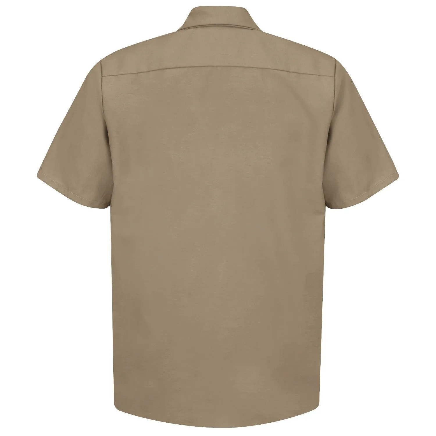 Industrial Work Shirt Short Sleeve - Khaki