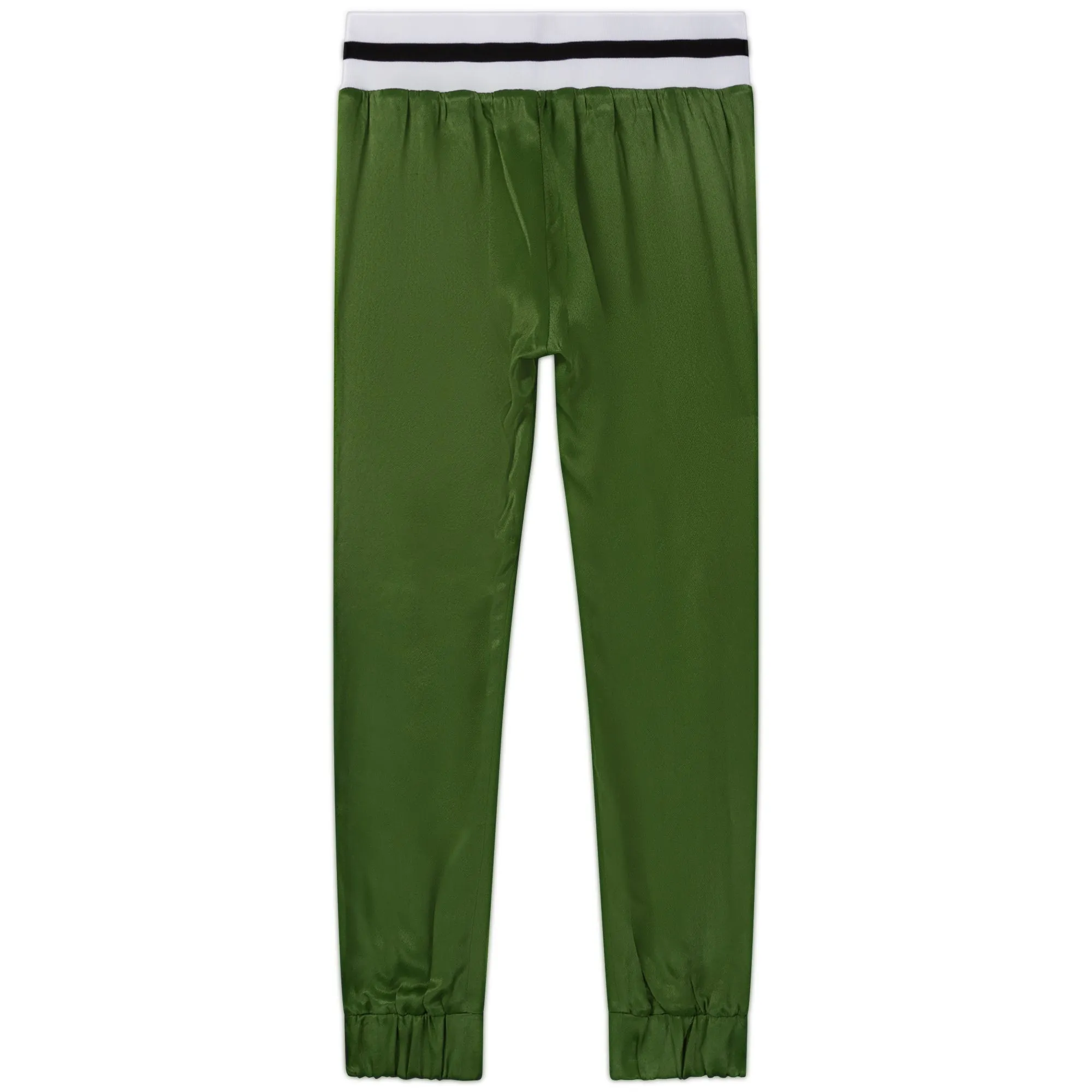 Karl Lagerfeld Mens Designer Green Track Pants