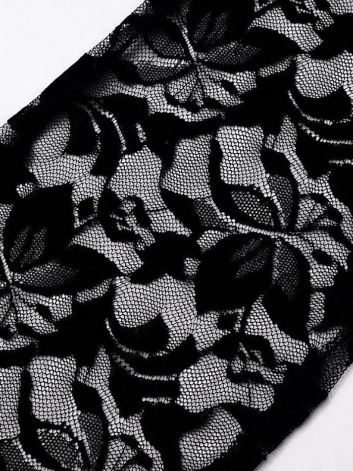 Lace Detail Bandeau Top
