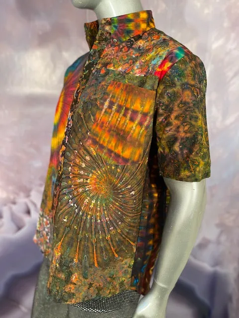 Large Takefumi Short Sleeve Button Down #6