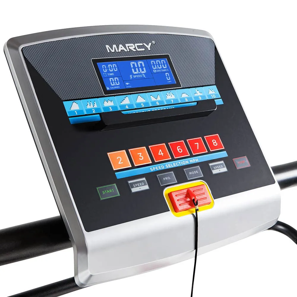Marcy Easy Folding Motorized Treadmill | JX-651BW
