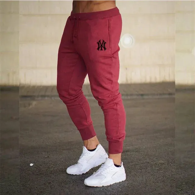 Mens Pants Casual Trousers Men Clothing Fitness Sport Jogging Tracksuits Sweatpants