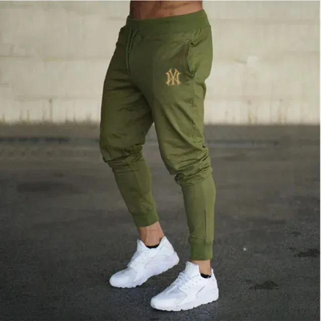 Mens Pants Casual Trousers Men Clothing Fitness Sport Jogging Tracksuits Sweatpants