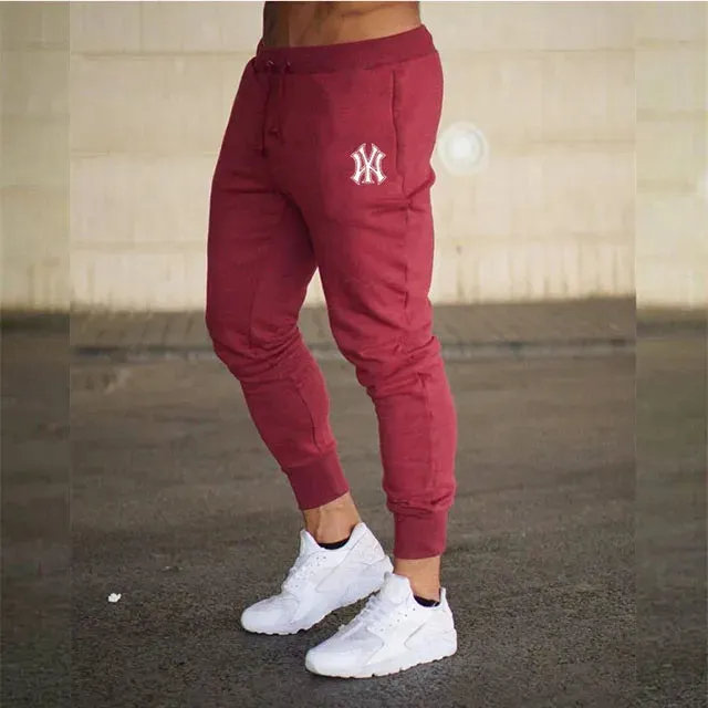 Mens Pants Casual Trousers Men Clothing Fitness Sport Jogging Tracksuits Sweatpants