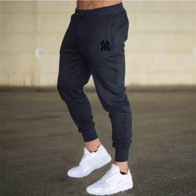 Mens Pants Casual Trousers Men Clothing Fitness Sport Jogging Tracksuits Sweatpants