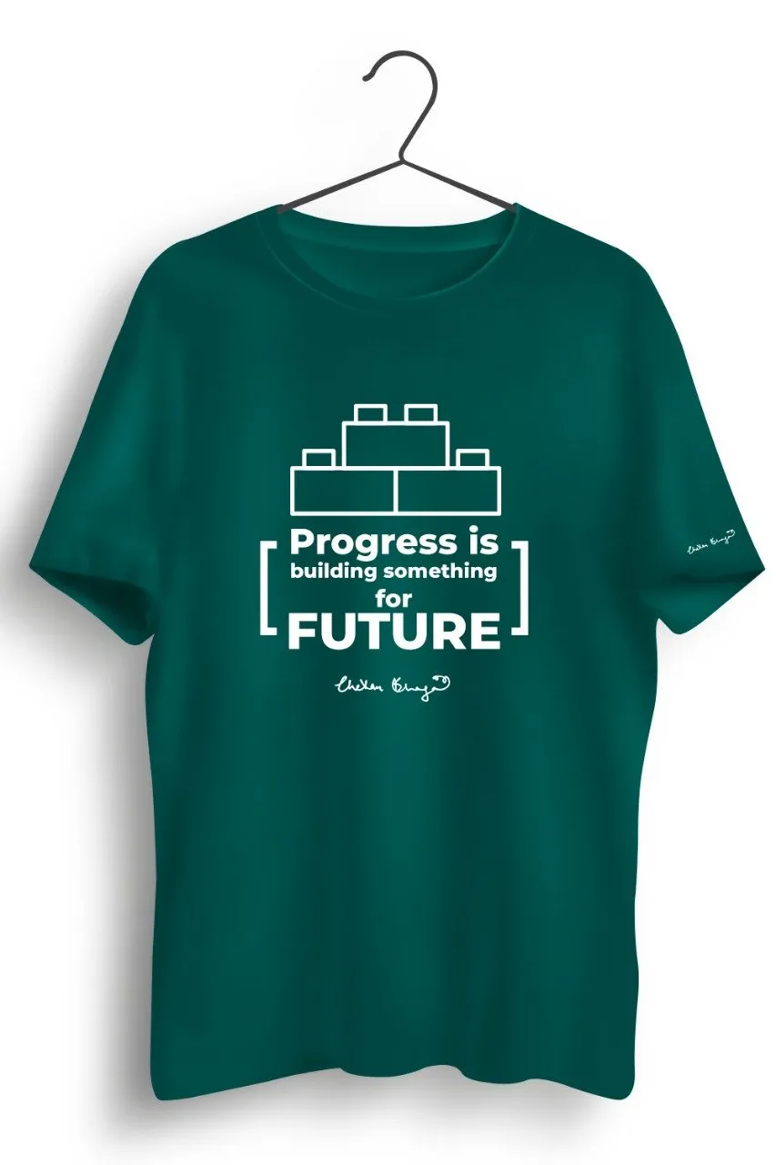 Progress Graphic Printed Tshirt