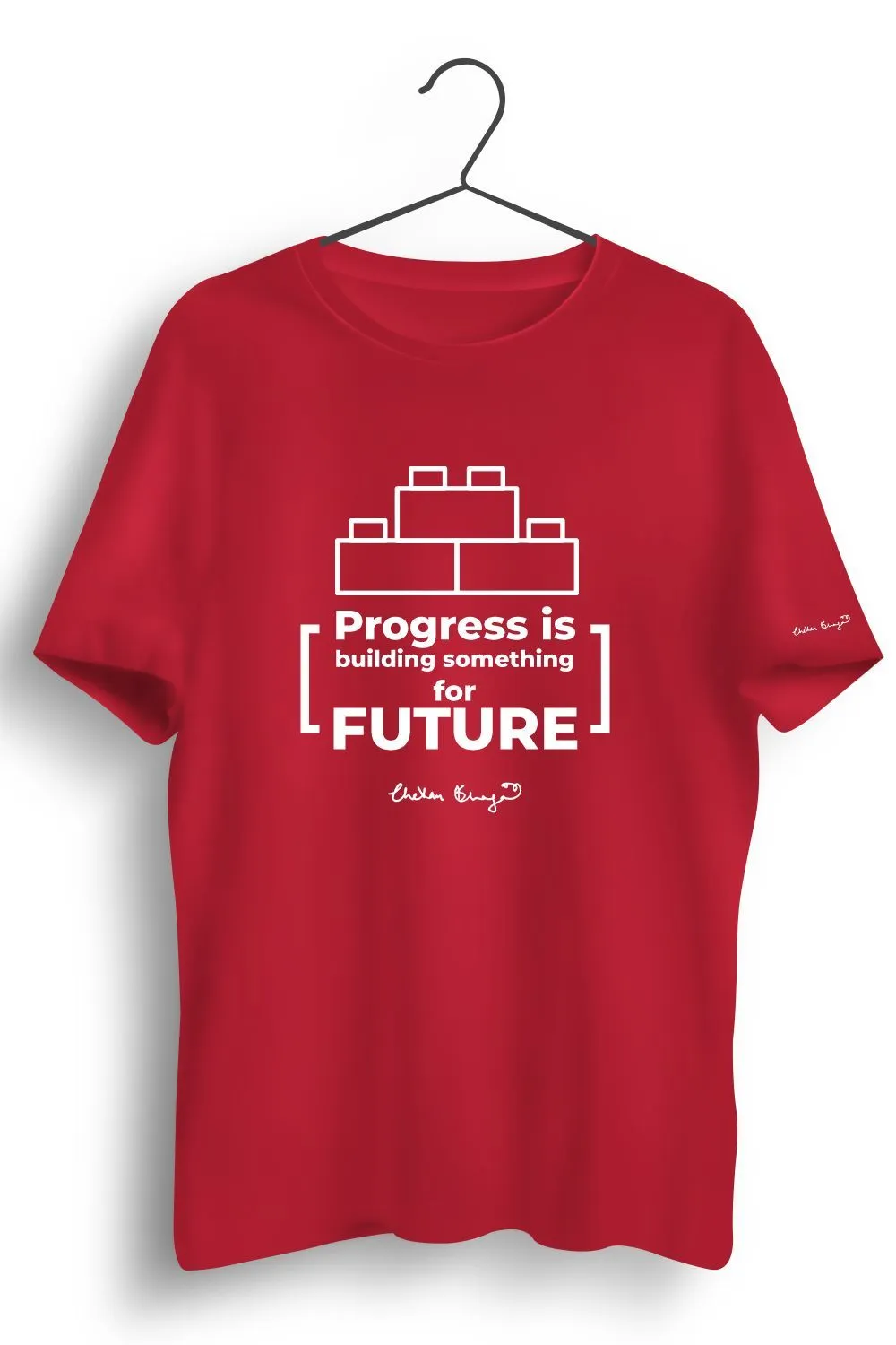 Progress Graphic Printed Tshirt