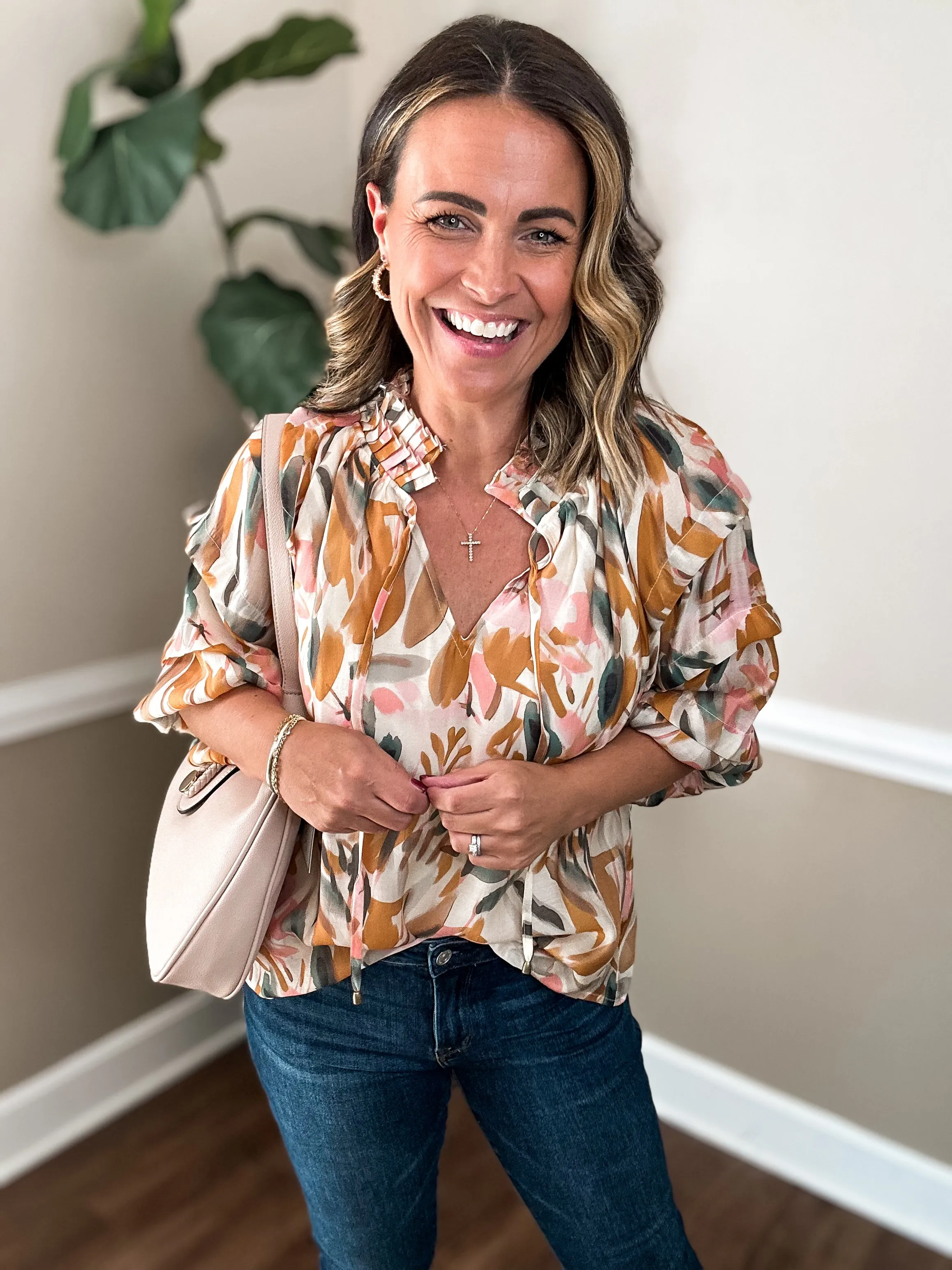 Swirling Colors Top