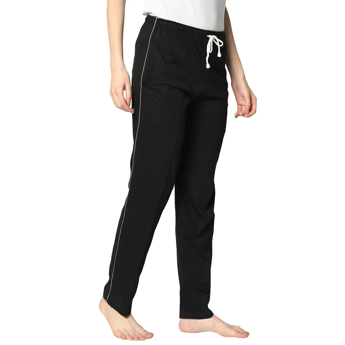 Vimal Jonney Black Trackpant For Women's