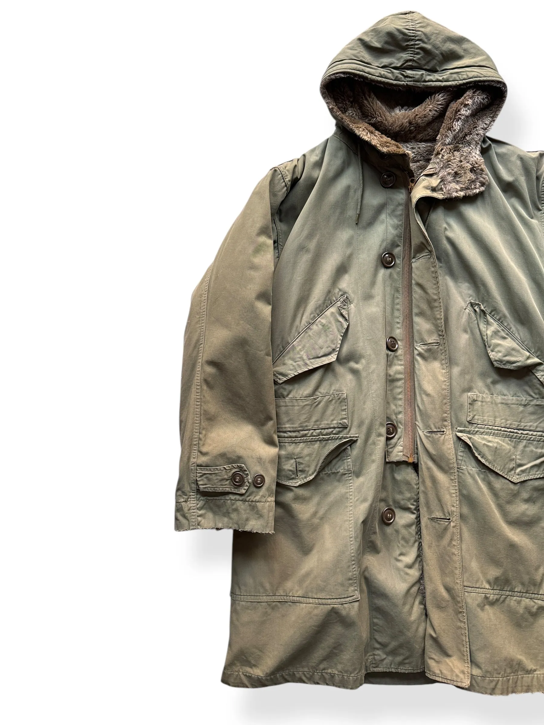 Vintage 40s Era M47 Parka SZ L
