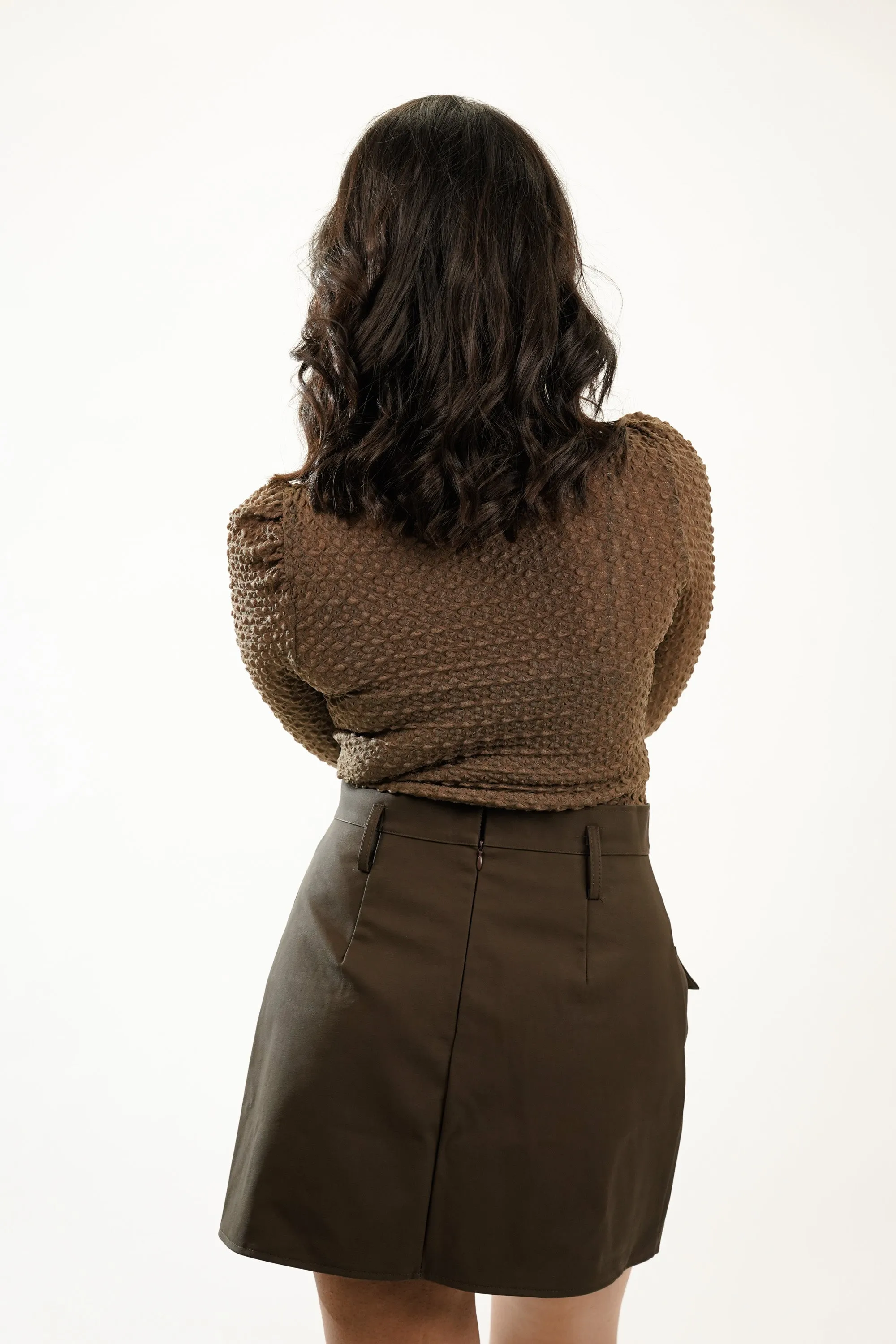 Woody Brown Skorts