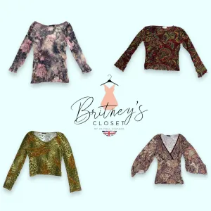 Y2K Fashion Wildflower Mix Tops - 10 Pieces ( BC-10-44 )